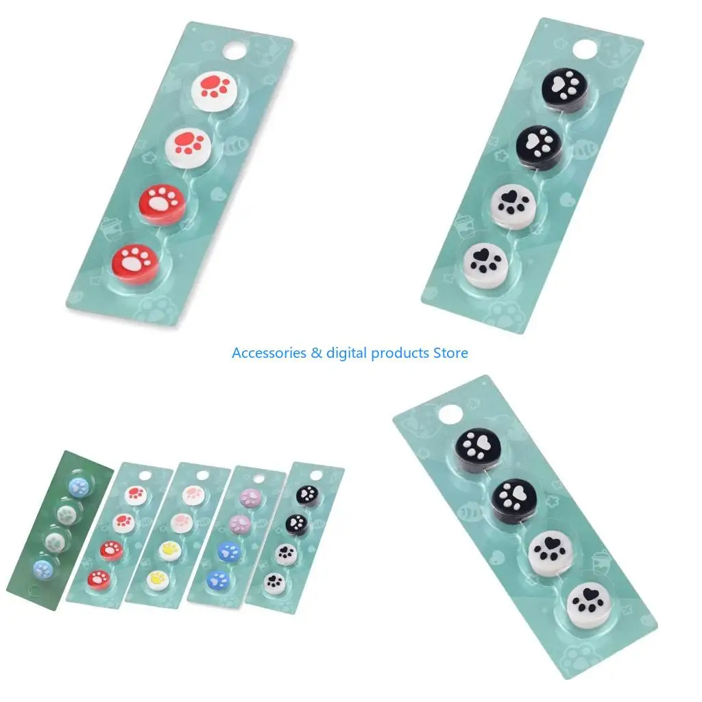 77JD Ergonomic Joystick Covers Guard Protectors Against Wear for R36S RG556 RG35XX H Game Consoles Enhancing User Experience