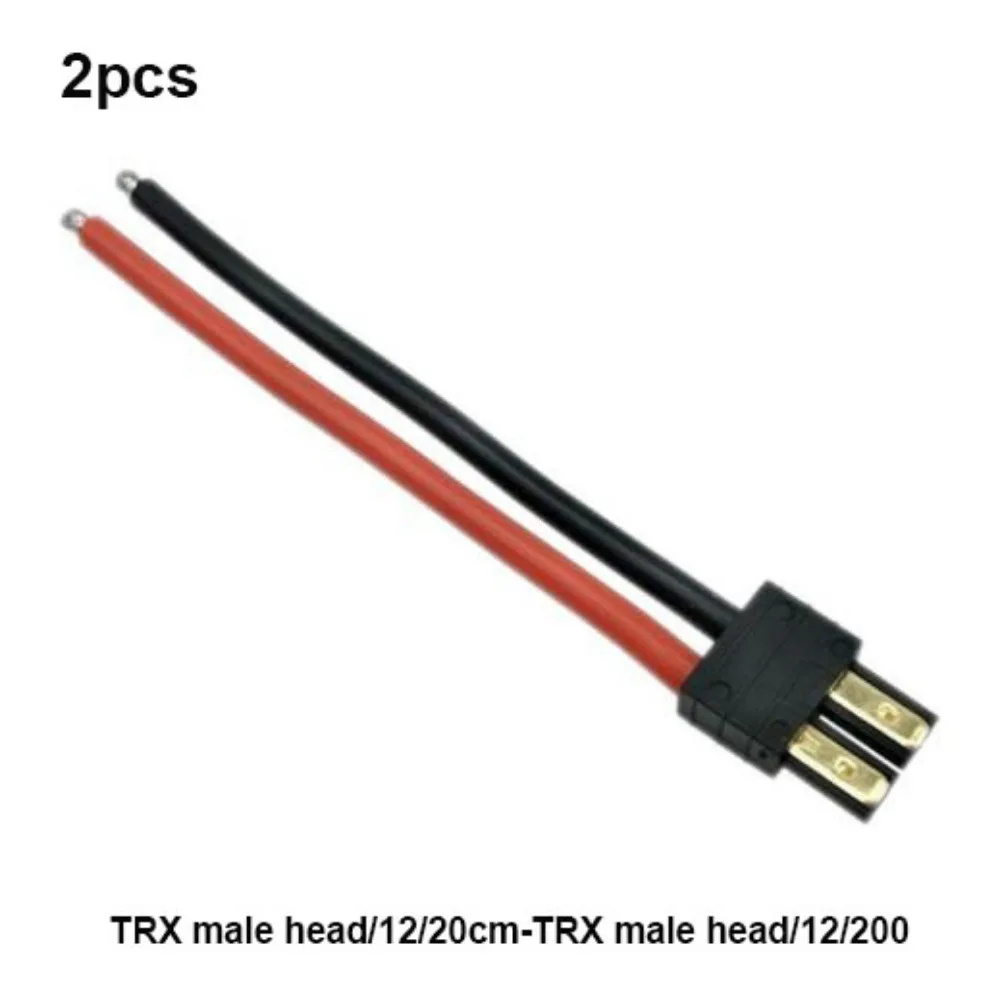 

High Quality Trx EC3 EC5 XT60 to T Plug Dustproof Moistureproof Soft Silicone Plug Adapter Extension 10 Styles Cable Adapter