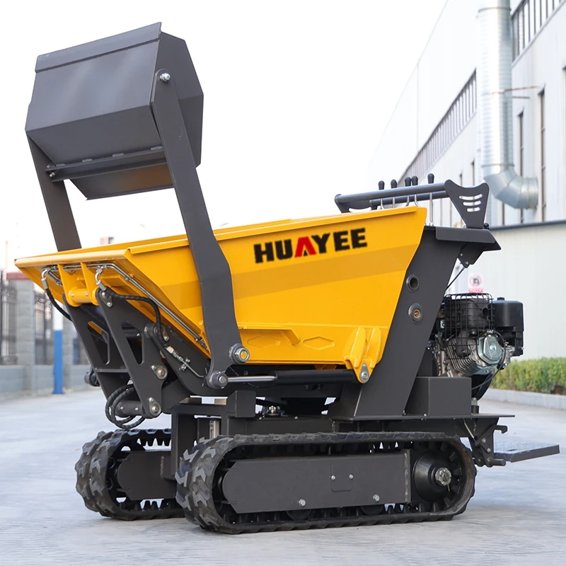 YG Professional Gardening Crawler Farm Small Dumper 4x4 Diesel Truck Mini Dumper view 3