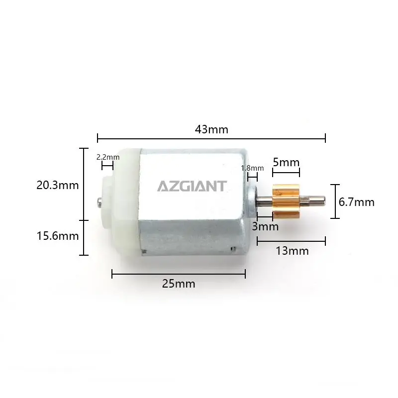 

AZGIANT FC140SJ 939675-101 car Electric Door Lock motor 12V for Land Rover Range Rover Sport L494 L405 Defender L663 pure copper