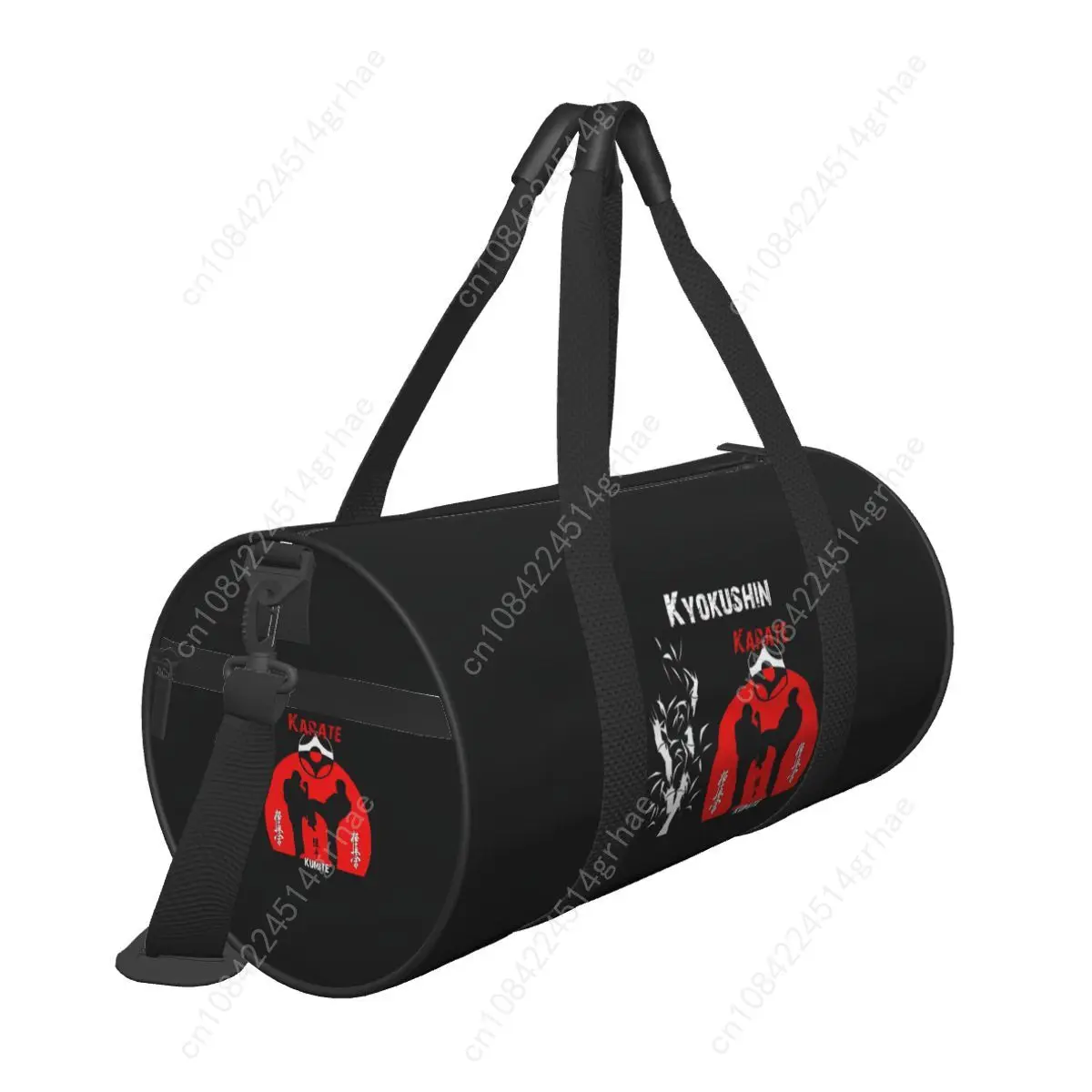 Tas Olahraga Aikido Kyokushin Karate Sensei Tas Olahraga Besar Seni Bela Diri Samurai Tas Tangan Pasangan Luar Ruangan Tas Kebugaran Grafis Renang