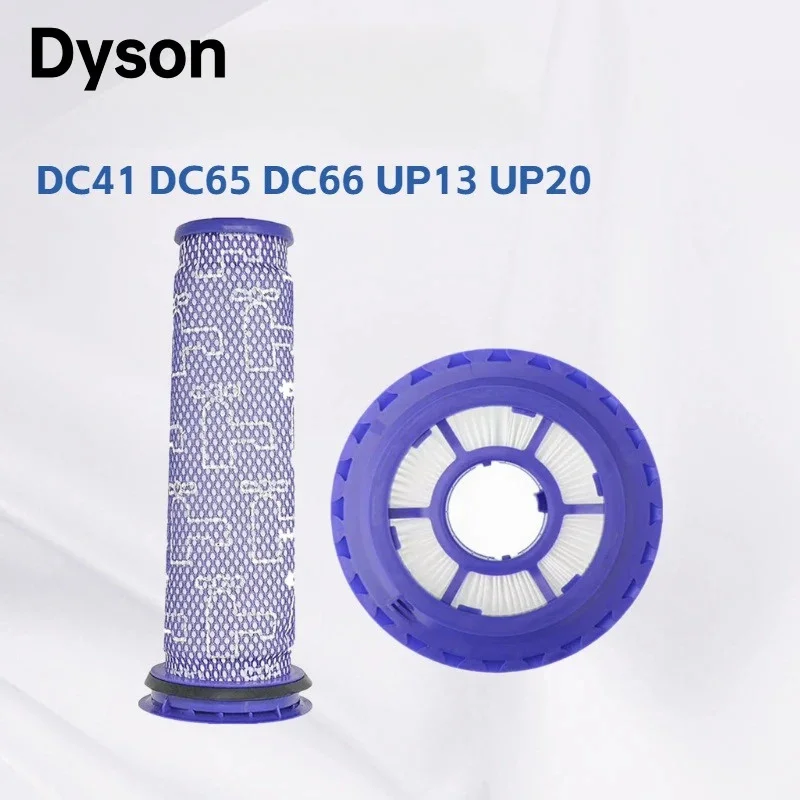 

HEPA Filter for Dyson DC41 DC65 DC66 – Pre +Post Motor Replacement Kit Washable Compatible with Dyson Ball Vacuum