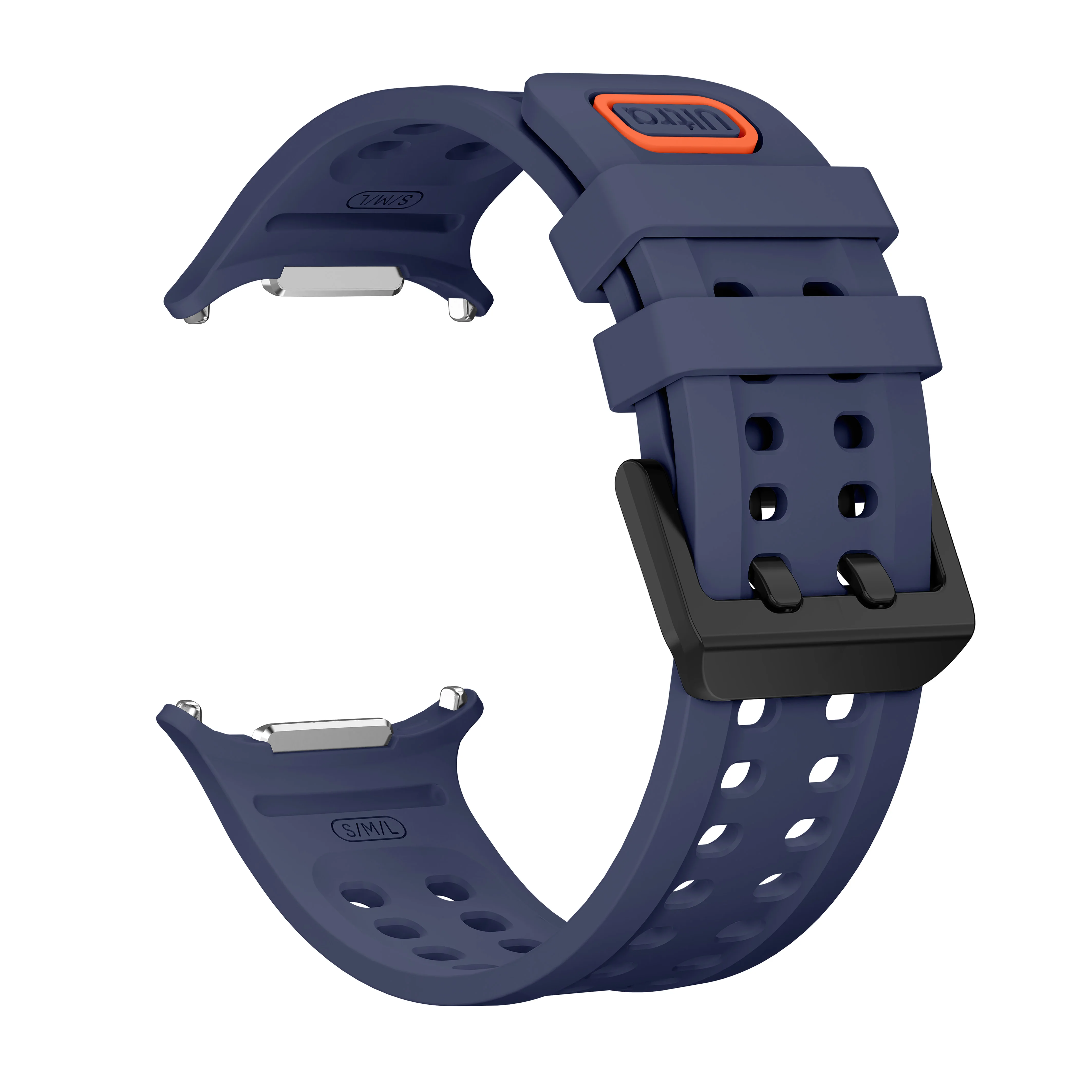Originele 1:1 siliconen band voor Samsung Galaxy Watch Ultra 2 band 47mm Sport vervangende armband correa Galaxy Watch 2026 Ultra