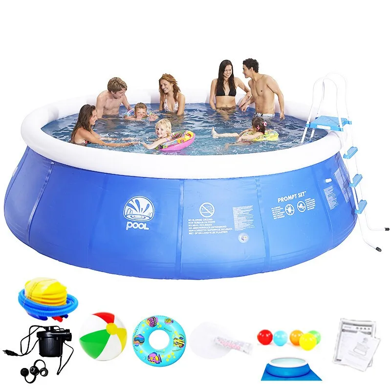 Children\'s adult inflatable swimming pool net thick super large paddling pool home inflatable bathtub children\'s bath