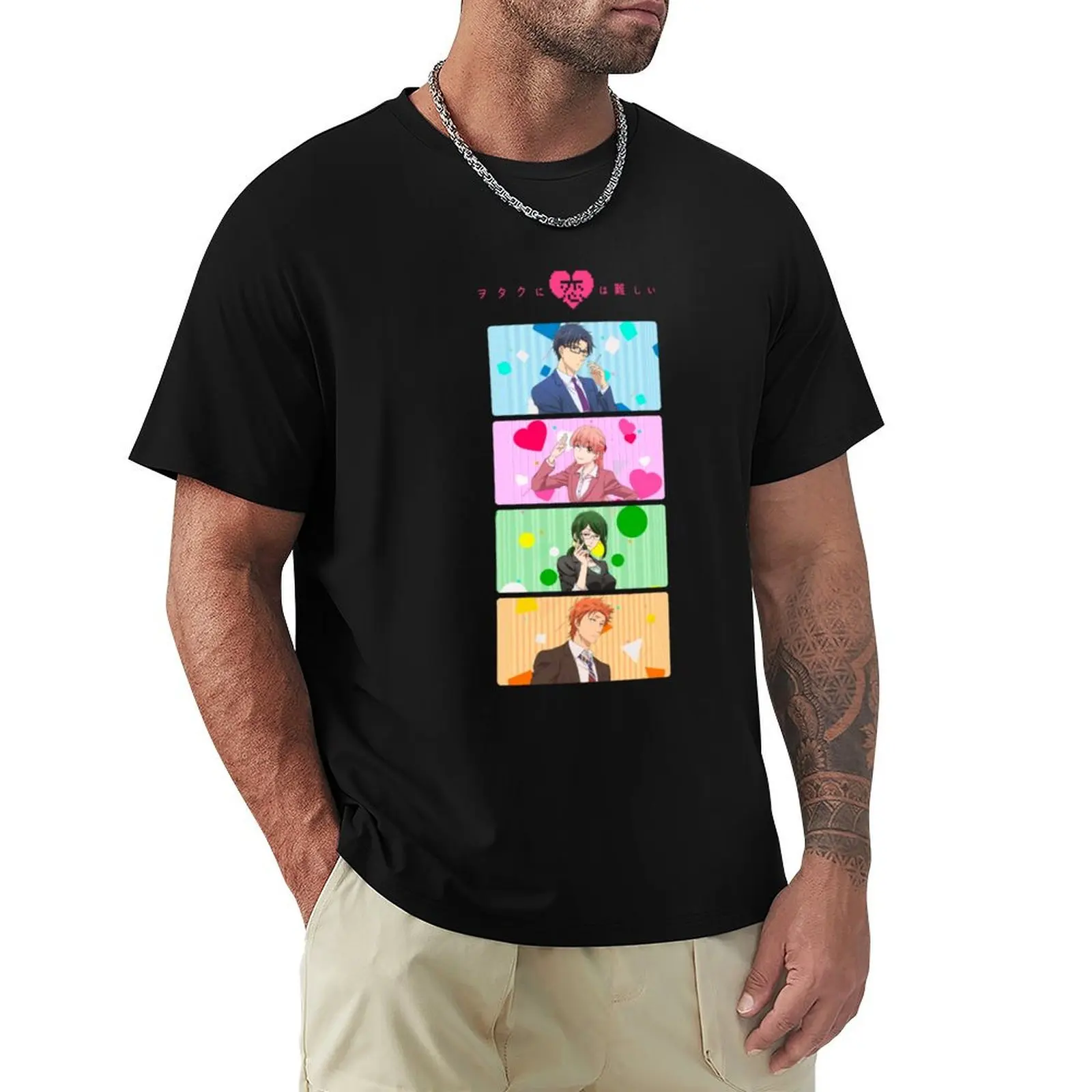 

Wotakoi T-Shirt luxury t-shirt oversized graphic tee croswit shirt man tee shirts for men