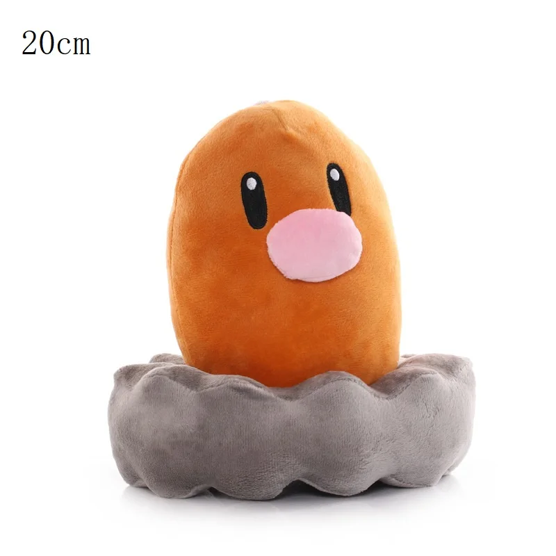 Плюшевые игрушки Pokemon: Diglett, Growlithe, Mr. Mime и другие — фото товара
