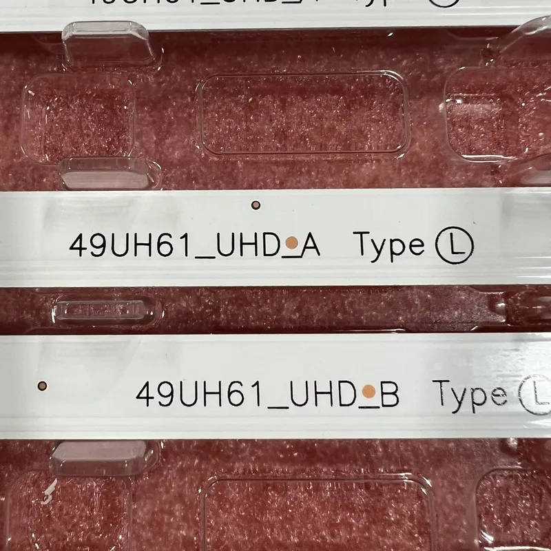 شريط إضاءة خلفي LED للتلفزيون 49UH610V 49UH6100 49UH61_UHD_A B 49UH603V 49UH601V NC490DGE ABEX1 ABEX2 ABEX3 ABEX4 ABEX5 49UH620V