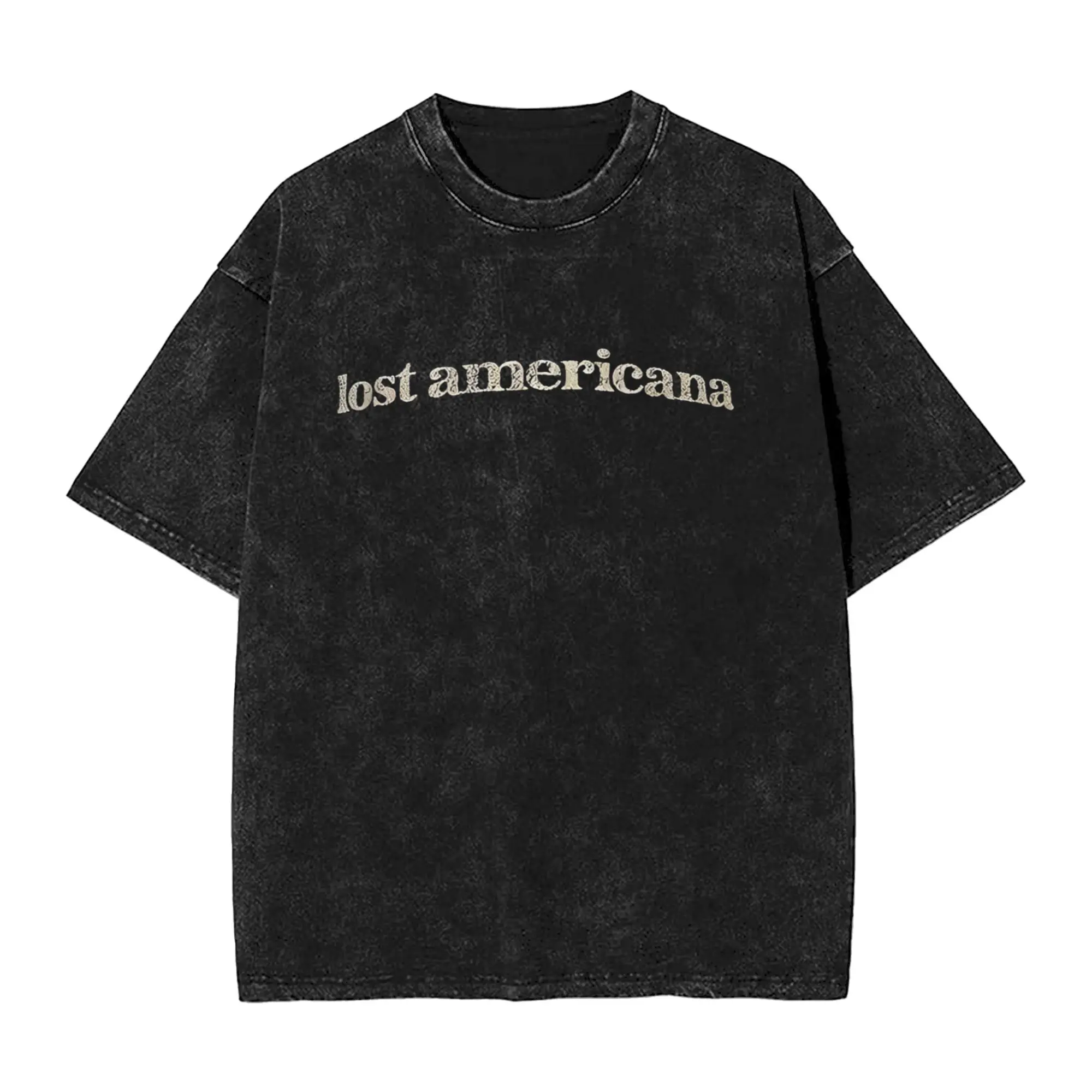 MGK Lost Americana Rapper  Men T Shirts Washed  Funny Tees Short Sleeve O Neck T-Shirts 100% Cotton New Arrival Clothing
