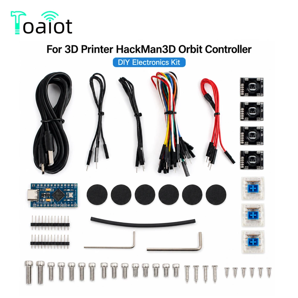 For 3D Printer HackMan3D Orbit Controller DlY Electronics Kit Smooth 6-DOF Navigatio  Hall-Effect Precision Open Source DIY Kits