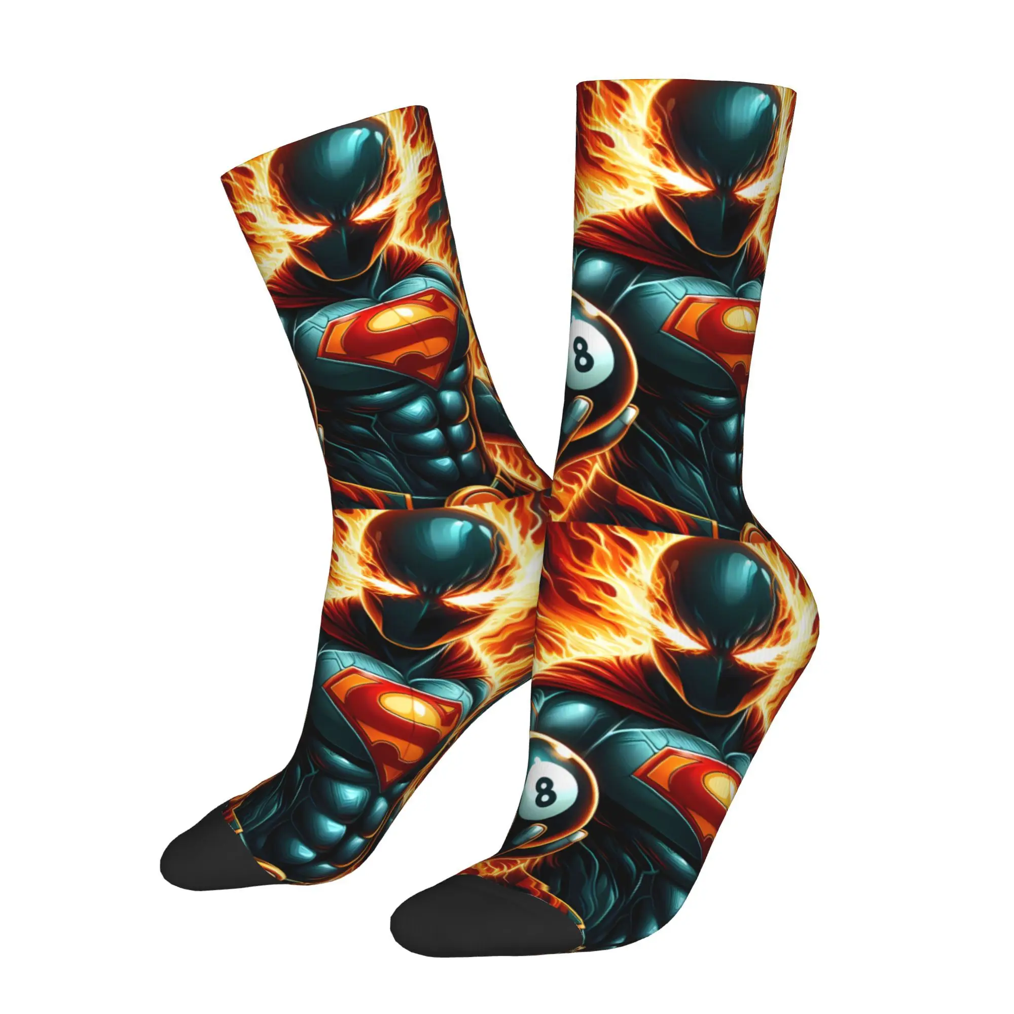 

Billiards Funny Sports Socks Male Mens Women Winter Stockings Hip Hop