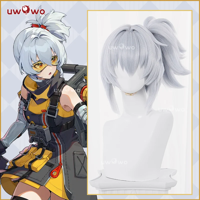 UWOWO Soldier 11 Wig Game Zenless Zone Zero Cosplay/ZZZ Cosplay Soldier 11 Cosplay Wig