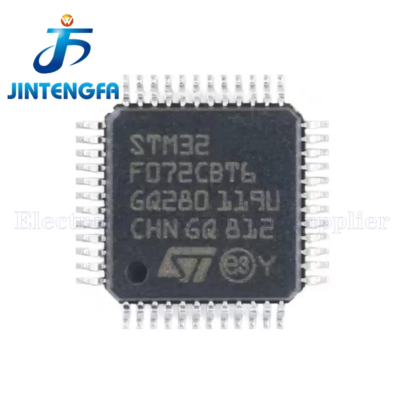 STM32F072 STM32F072C8T6 STM32F072CBT6 STM32F072R8T6 STM32F072RBT6 STM32F072V8T6 LQFP-48/64/100 ARM MCU SMD IC Microcontroller