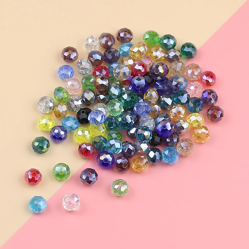 2/3/4/6/8mm wysokiej jakości austriacki okrągły rock koralik z kryształkami faceted szkło kryształowe sferyczne biżuteria z koralików DIY bransoletka naszyjnik