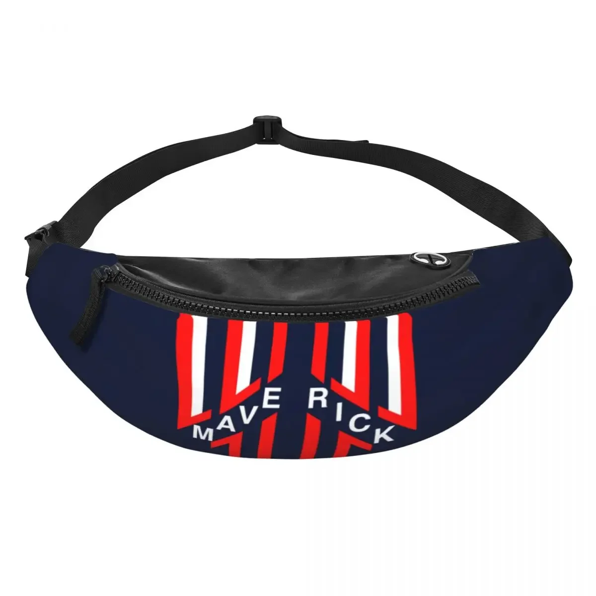 Top Gun Maverick Fanny Pack Vrouwen Mannen Custom Topgun Crossbody Heuptas Voor Reizen Wandelen Telefoon Geld Etui