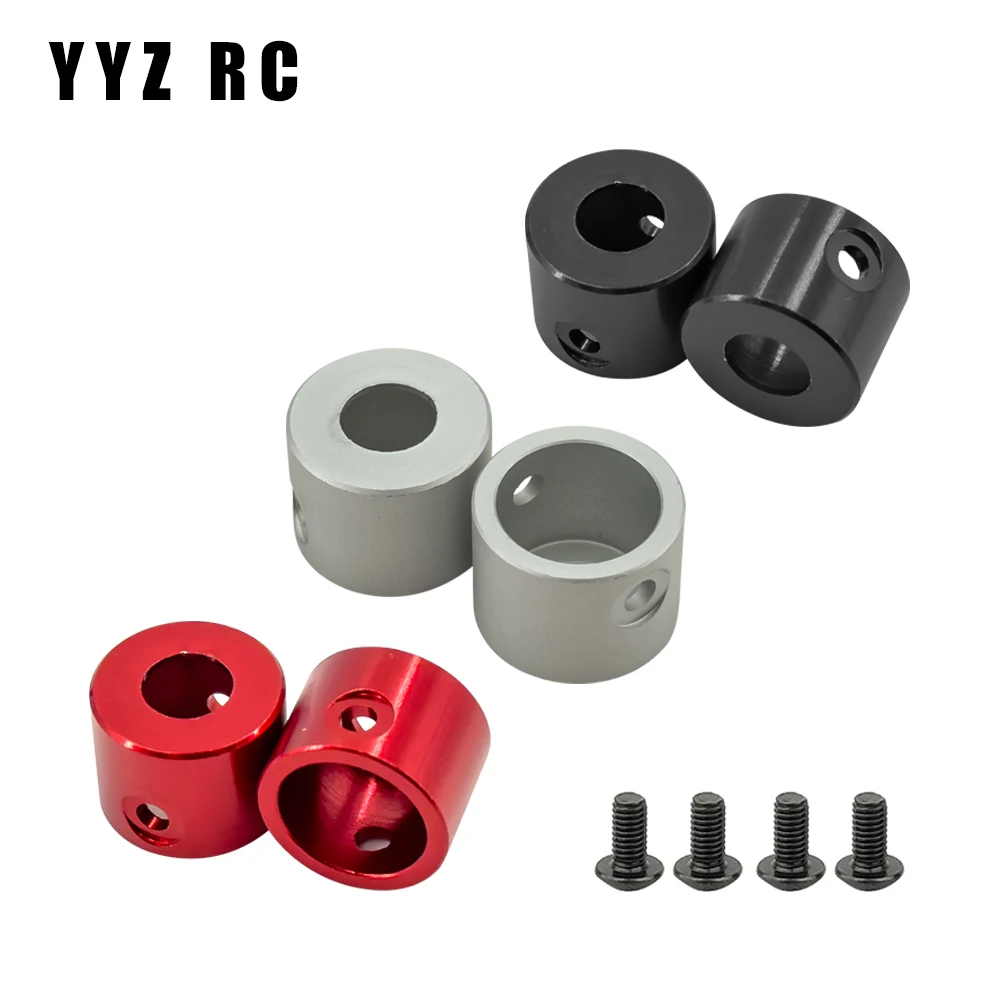 Aluminum Rear Axle Tube Cap Metal For Axial Scx10 Pro Upgrade Parts Remote Control Rc Crawler Car Accessories 1/10 Scale Toys