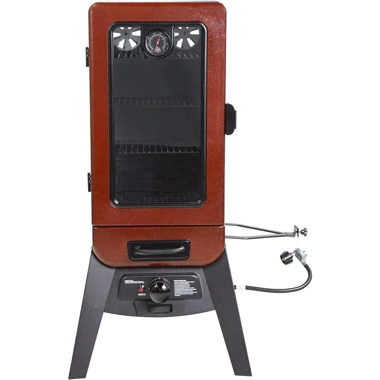 

Fast Shipping.Grills PBV3G1 Vertical Smoker, Red Hammertone 684 sq inches (pack of 1)