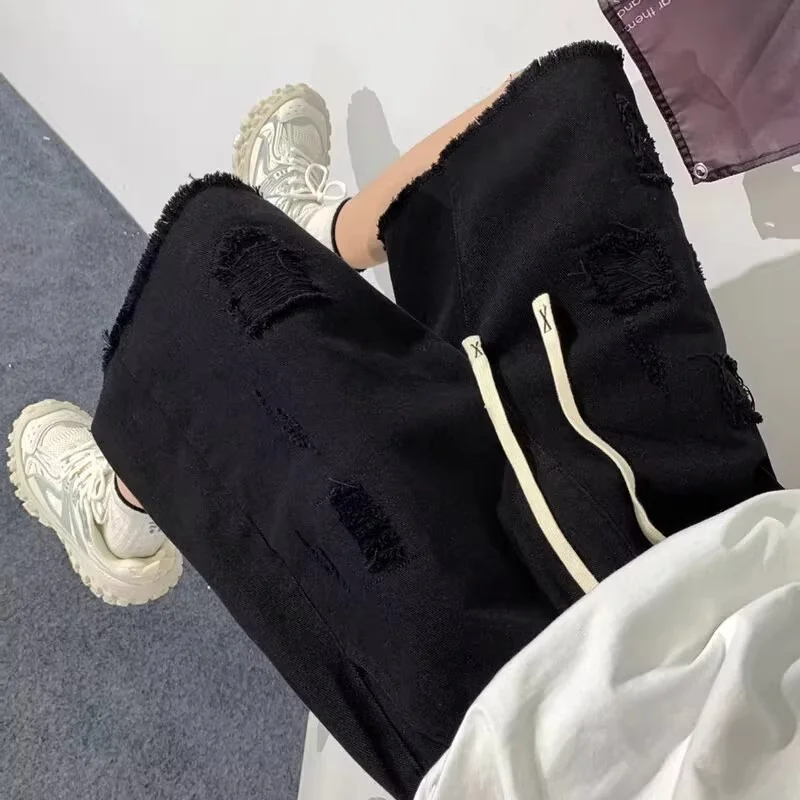 

Summer Youth Trend Loose Fitting Five Quarter Pants Men's Printed Casual Pants New Casual Pants