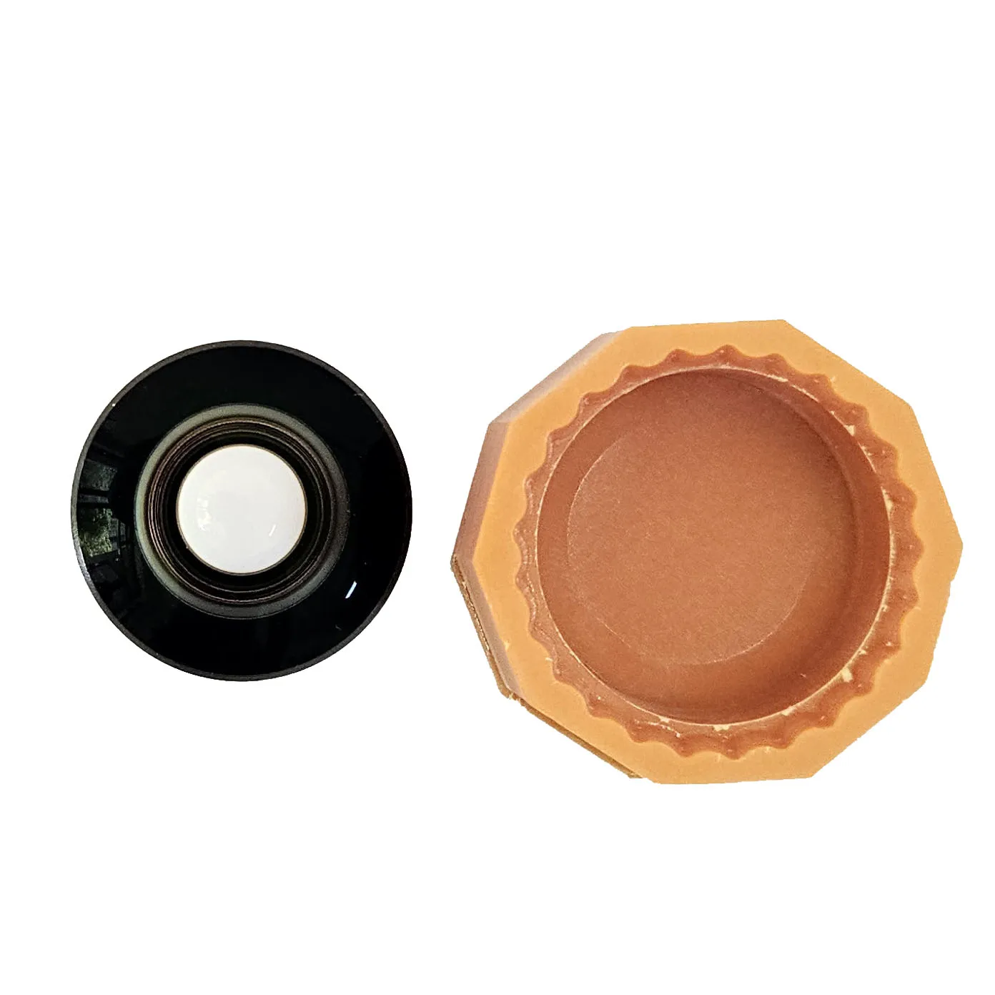 Nuovo obiettivo in vetro anteriore sostitutivo Insta360 e anello circolare in alluminio metallico per parte di riparazione della fotocamera Insta360 X5