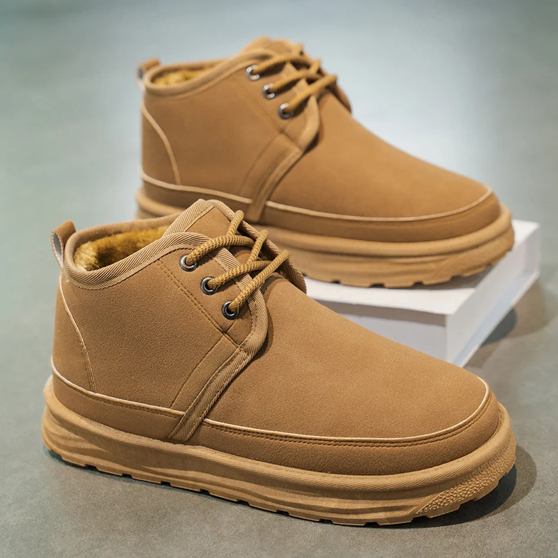 Flat Sole Four Seasons Outdoor Sports Footwear 2026 Fall New Mens Casual Shoes Pu Leather Solid Colour Anti Slip Outsole Sneaker
