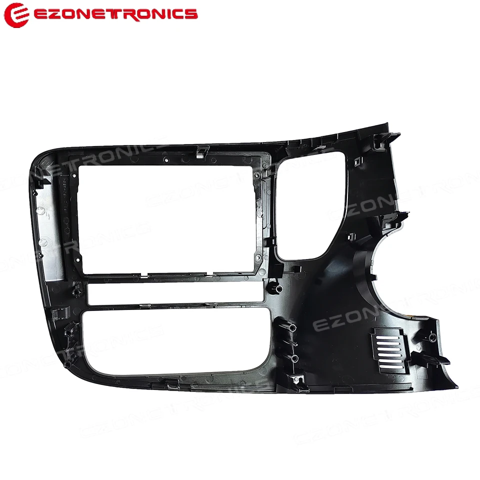 9inc For Mitsubishi Outlander 2017-2019 Car Fascia Frame Audio Fitting Adaptor Dash Trim Kits Facia Panel Double Radio Player