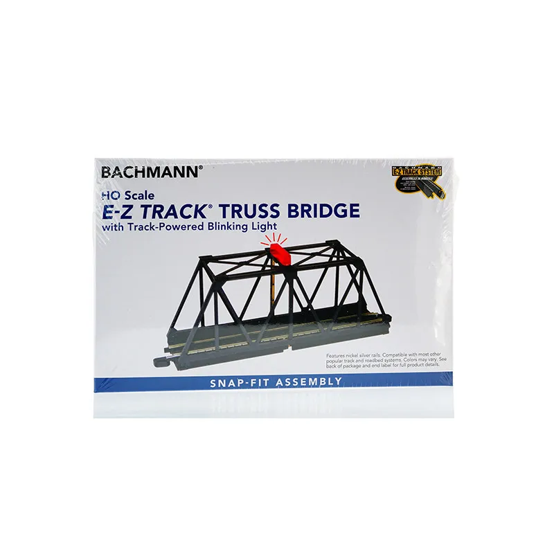 BACHMANN HO Scale Train Model Track 1/87 Simulation Train Metal Track Rail Nickel Alloy Railway Bridge Parts Can Be Light Up