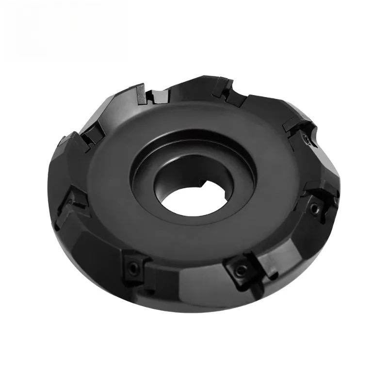 BT50 CNC العملاقة المزدوج الرأس قاطعة المطحنة رئيس 45 درجة 1504 الفولاذ المقاوم للصدأ إدراج