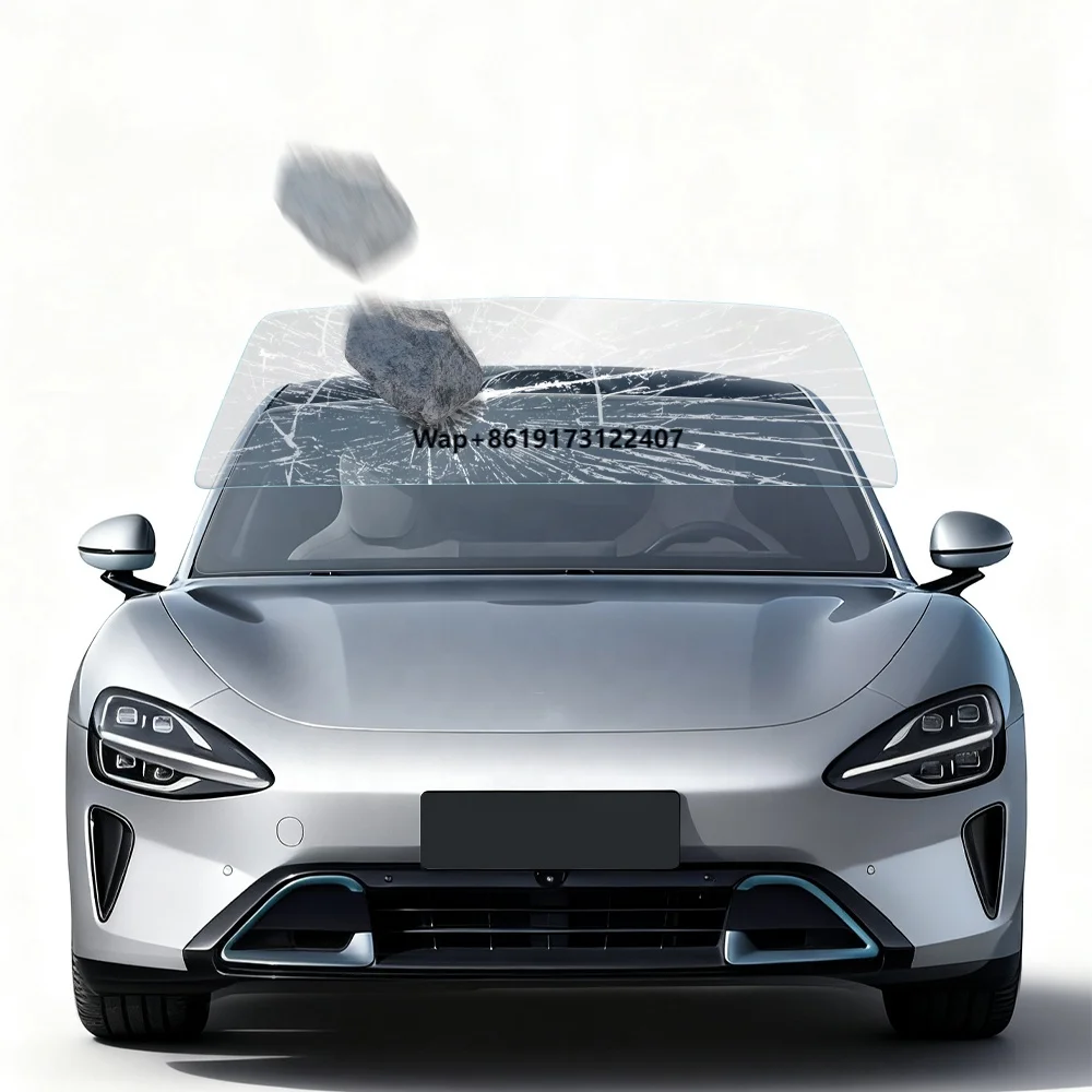 

TPU Windscreen Protection Windshield PPF Explosion Proof Car Window Protection Films Anti Break TPU Windshield Film