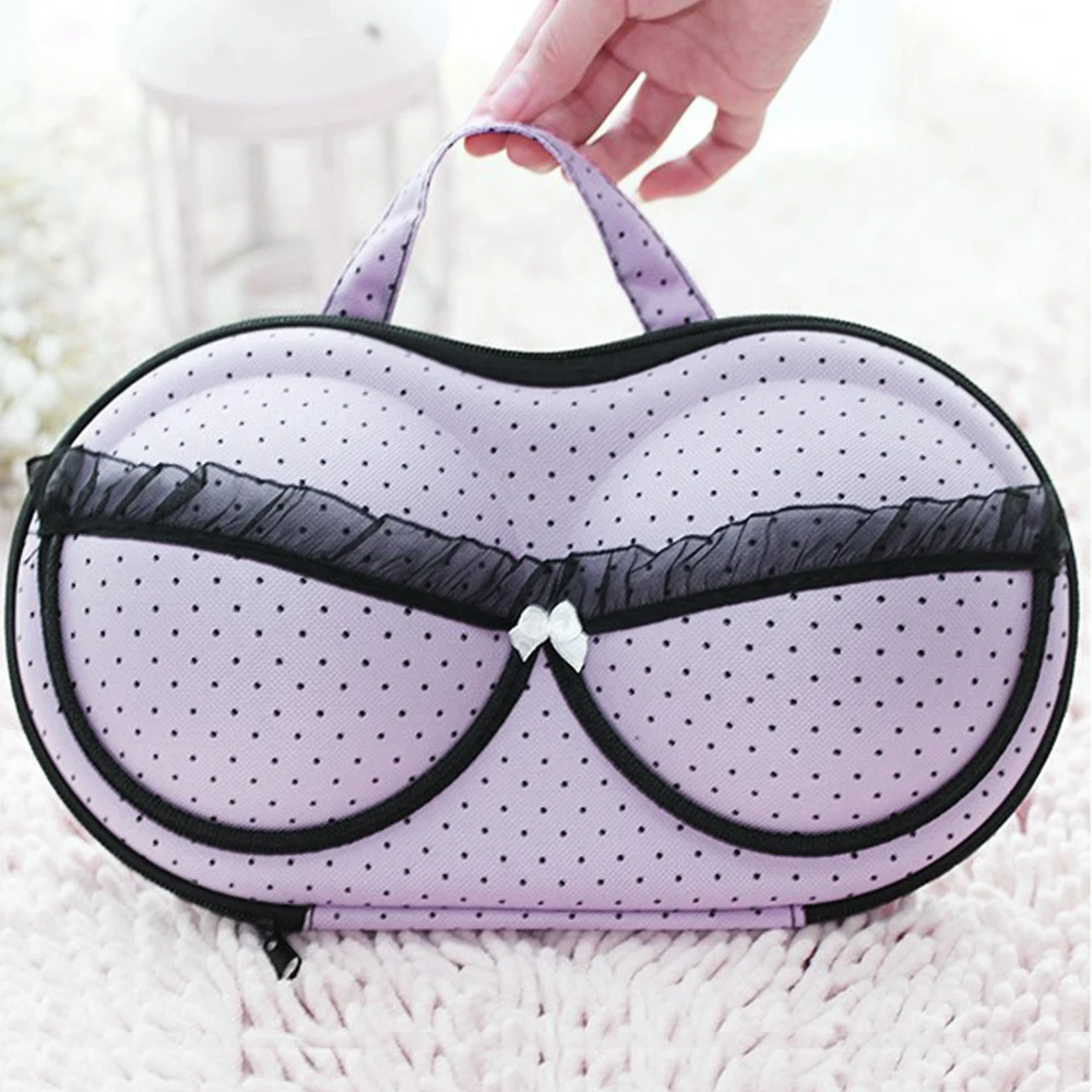 Calzino porta collant organizzatore di viaggio biancheria intima portatile reggiseno scatola di immagazzinaggio Lingerie proteggere borsa di