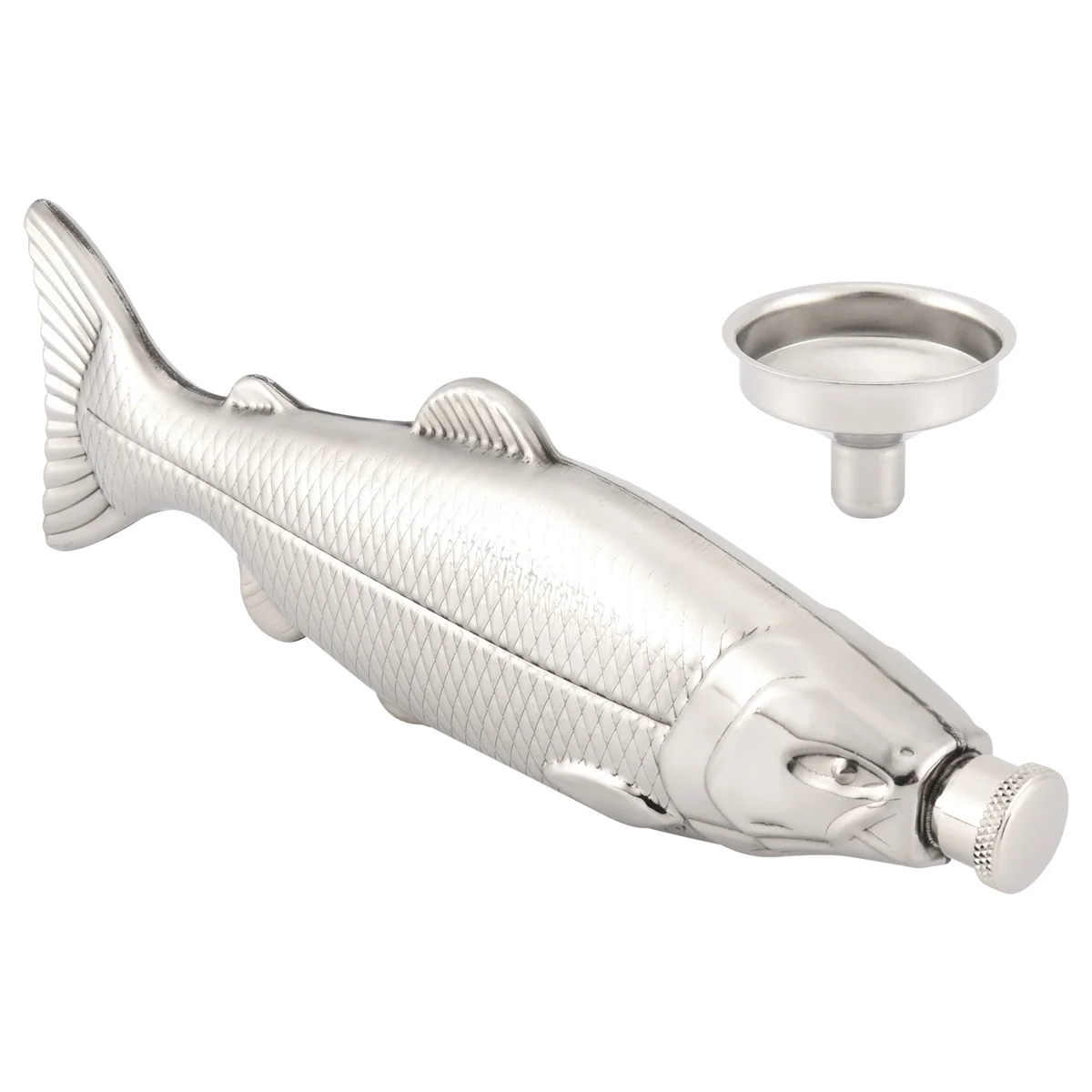 نوعية 1 مجموعة قارورة الورك على شكل سمكة 5 أوقية زجاجة جيب صغيرة قارورة الفولاذ المقاوم للصدأ أدوات الشرب للحفلات للخارجية