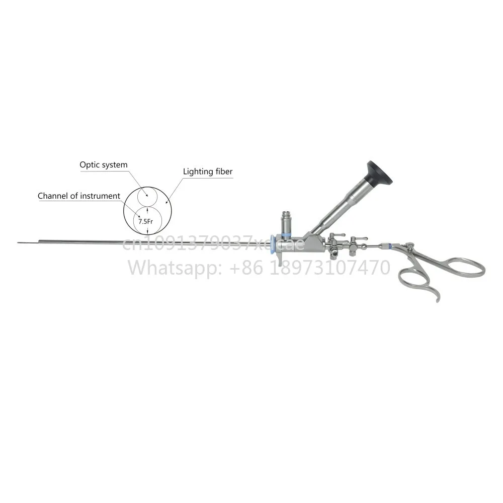2026 New Camjoy TS103 15Fr Mini-PCNL Nephroscope Set 12 Degree Thin Rigid Endoscope For Minimally Invasive Kidney Stone Surgery
