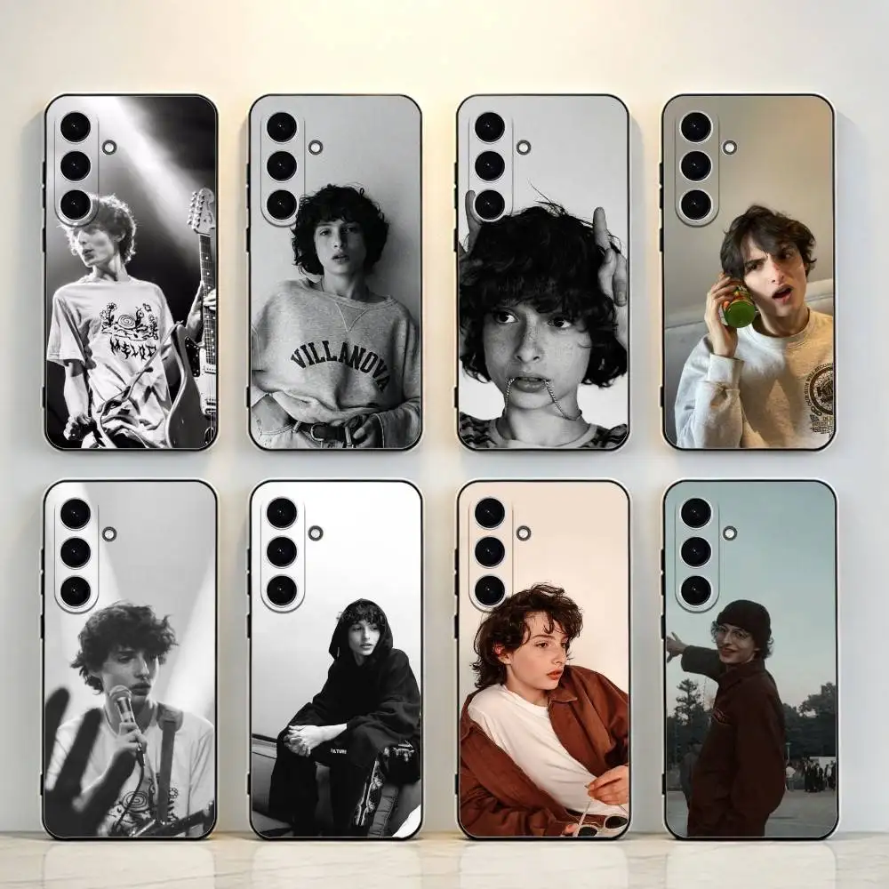 

Finn Wolfhard A-Actor Phone Case For Samsung Galaxy A73,A72,A71,A70,A53,A52,A51,Others Soft Black Shell ll