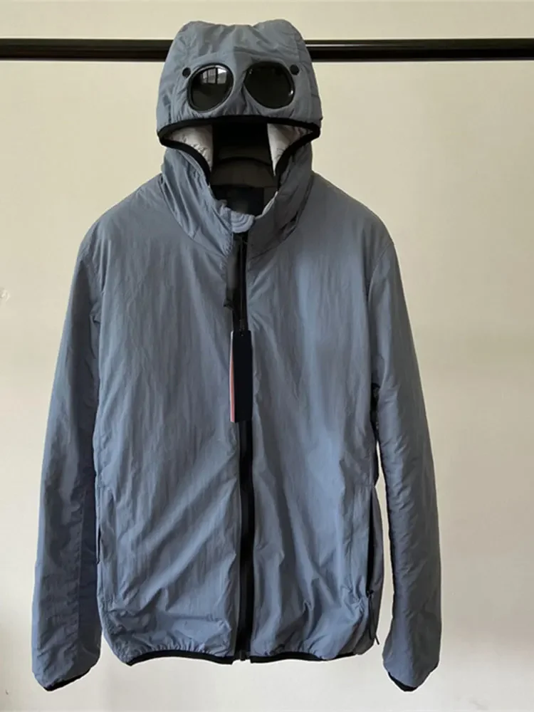 Veste en Coton à Capuche pour Homme, Manteau Chaud, observateur, Rembourré, Fermeture Éclair Solide, Coupe-Vent, Poche, Décontracté, Hiver