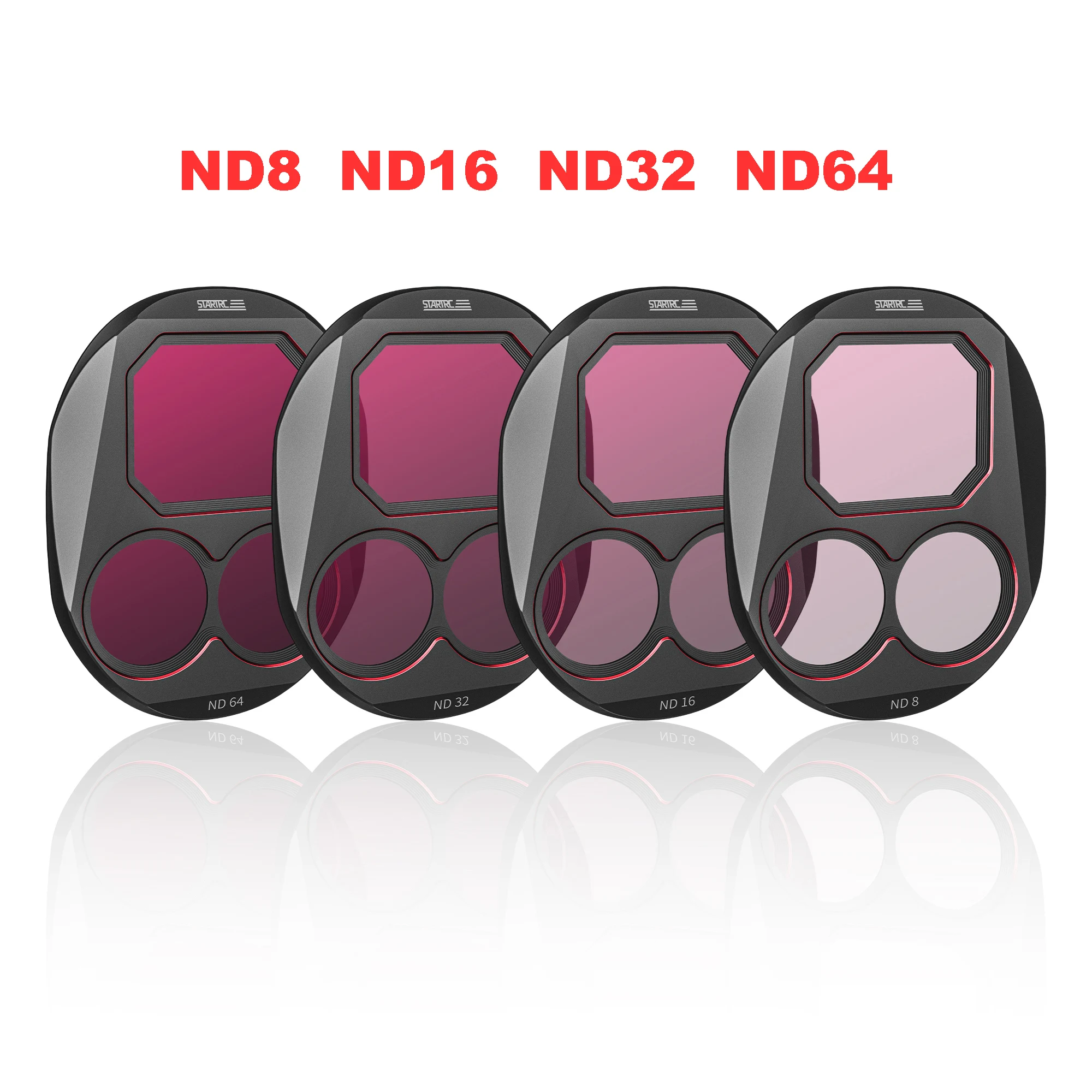 Lensfilterset ND8/16/32/64 CPL Lensbeschermer voor DJI Mavic 4 Pro Fly Meer Combo/Creator Combo Drone-accessoires ND-filter