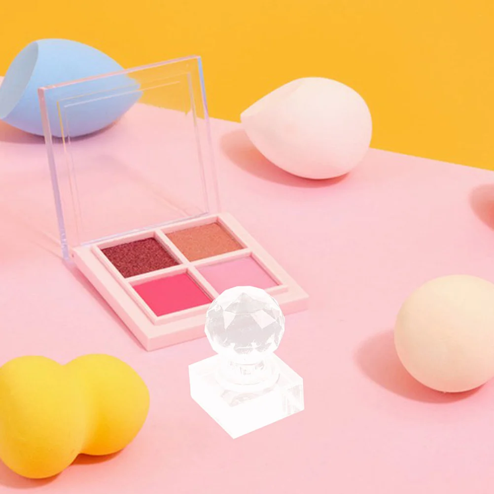 Tampon d'ombre à paupières, outil de pressage, Kit de fabrication de fard à paupières, casseroles métalliques vides, Palette de réparation, outil de fard à paupières, casseroles métalliques vides, 2 pièces