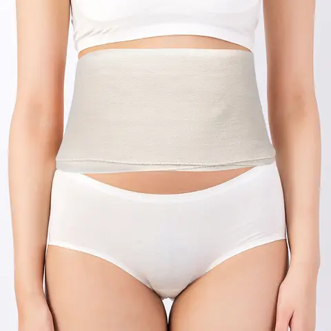 Комплект 2х хлопковых бандажей для живота postpartum