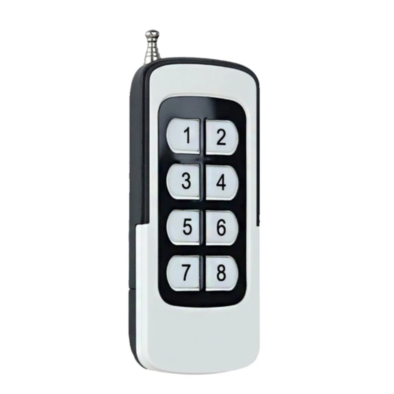 2/4/6/8-key Remote Control 2/4/6/8CH Remote Controllers Equipped Telescopic Antenna for LED Light Eletric Garage Door