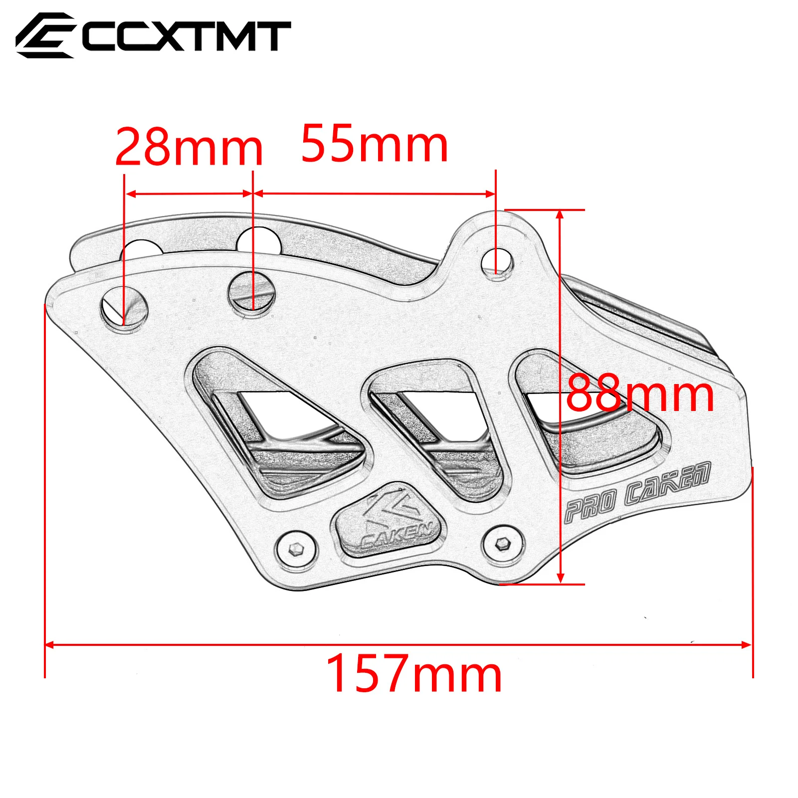 Motorcycle Chain Guide Guard Protection For Yamaha WR250F WR450F 2007-2021 YZ125 YZ250 2008-2021 YZ250F YZ450F 2007-2021 Parts
