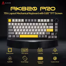 TOP 7 Teclados Mecânicos BOM e BARATO (2025): custo-benefício de verdade para jogar e trabalhar <strong>Ajazz ak820</strong>