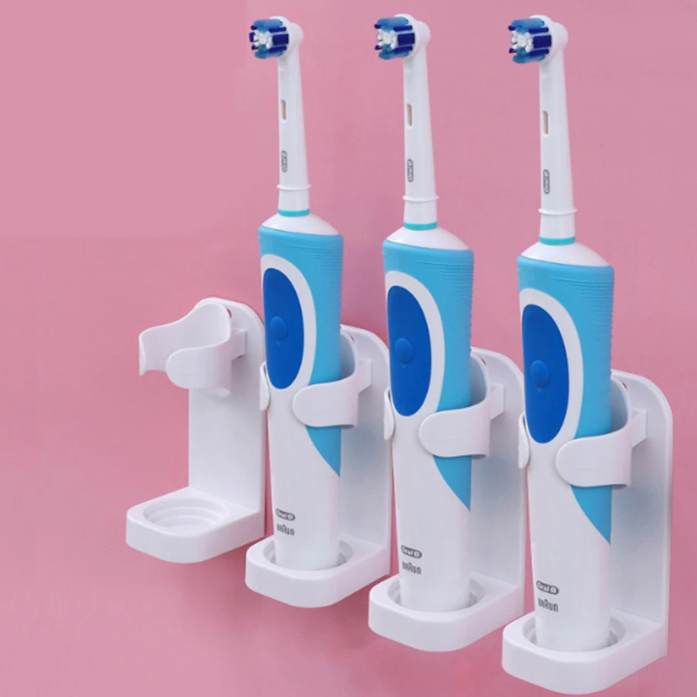 Wall Mount Electric Toothbrush Holder Tooth Brush Stander For oral Wall-Mounted Holder Space Saving Bathroom Accessories