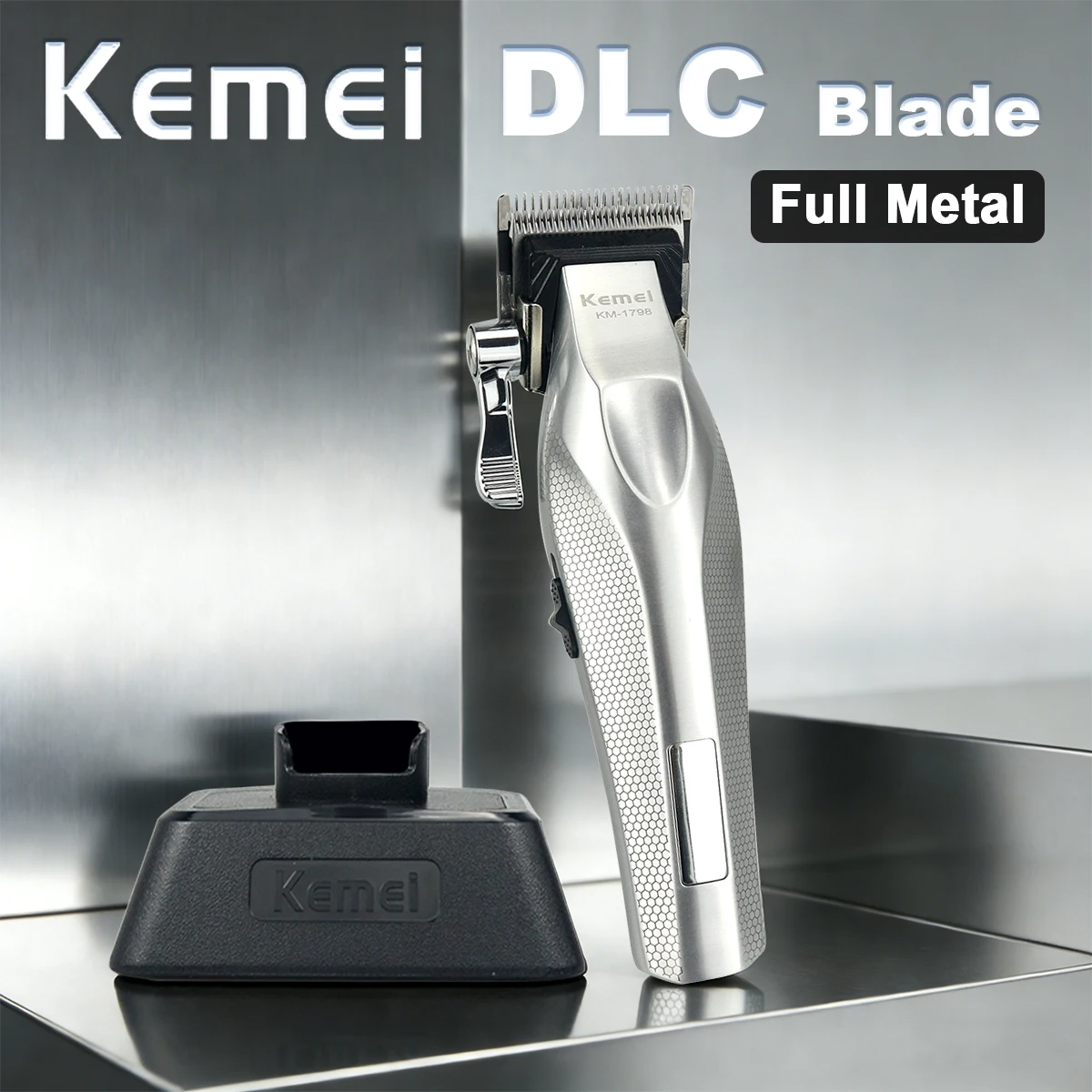 kemei-km-1798-professional-hair-clipper-for-men-with-dlc-blade-full-metal-professional-hair-cutting-machine-hair-trimmer-machine