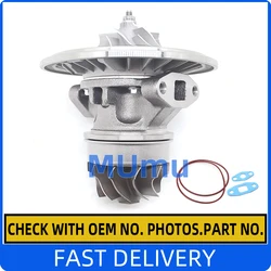 T3 T4 Universal Turbo Cartridge Core CHRA 0.63AR V Band Flange Oil Cold 420HP 1.5L - 2.5L for Stage III Wastegate