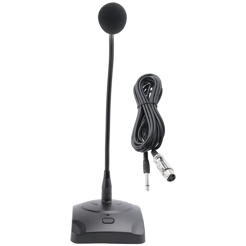 6Pack X(Wired Conference Microphone QR-501 Meeting Gooseneck Recording Condenser Microphone