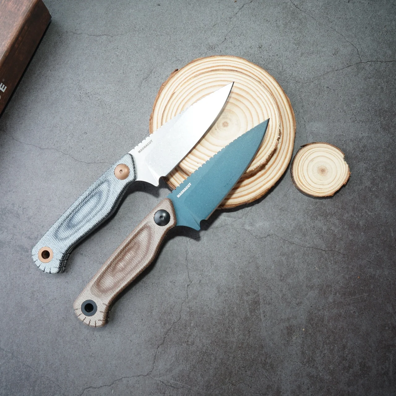 سكين قابل للطي بمقبض من الكتان CPM-MagnaCut، خفيف الوزن وعالي الصلابة، سكاكين وأشياء ألعاب محمولة EDC للتخييم في الهواء الطلق