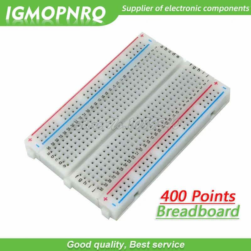 1PCS 400 Points Solderless Bread Board Breadboard PCB Test Board 400 hole 8.5*5.5cm Combined splicing experimental plate