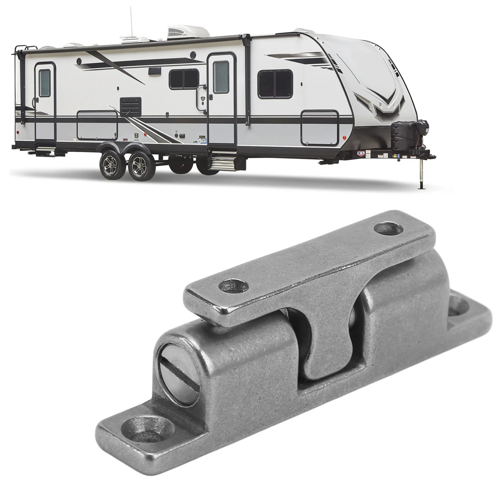 

Шаровая натяжная защелка, натяжная защелка шкафа из нержавеющей стали, 70 мм, шариковая натяжная роликовая защелка для корабля, яхты, автофургона