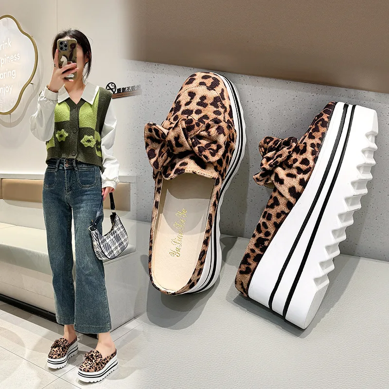 Halbschuhe Rome Stoff PU Hufabsätze Gummischuhe Niedrige Rome Stoff PU Hufabsätze