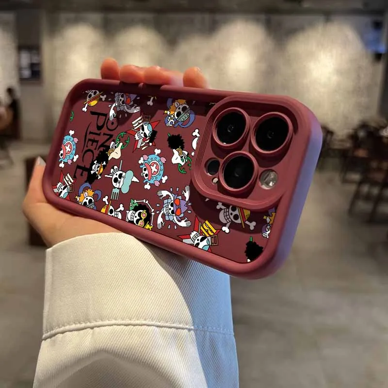 Beautiful Ones P-Piece Logo For Apple iPhone 17 16 15 14 13 12 Mini 11 Pro Max Eyes Ladder Cover Funda Silicone Soft Phone Case view 5
