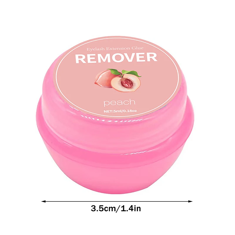 Crème Dissolvante Professionnelle Transparente pour Colle à Cils 5ml – Dépose Rapide et Sans Irritation – Outil de Maquillage