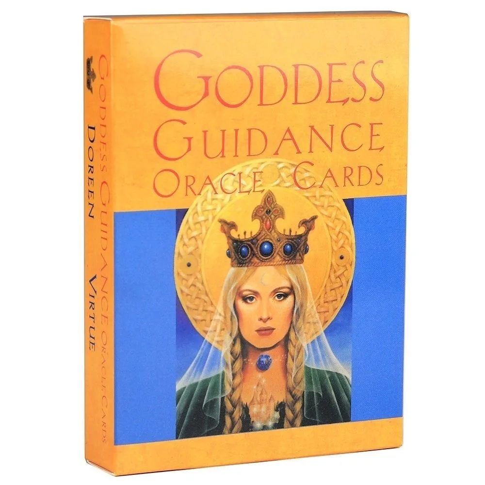 Goddess Guidance Oracle Cards 44 Piece Predicting Fate Divination Future Tarot Card Playing Cards Mysterious Xmas Gift