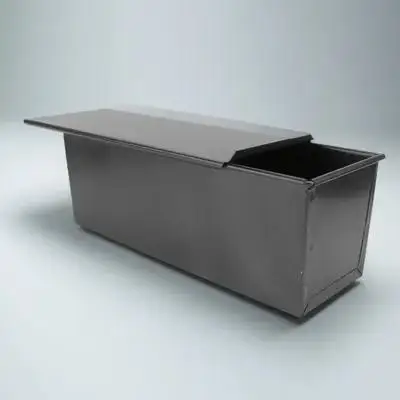 

Nonstick Bread Pan Carbon Steel Loaf Tin Baking Tool Handle Design Heat Resistant Easy Demold Practical Gift